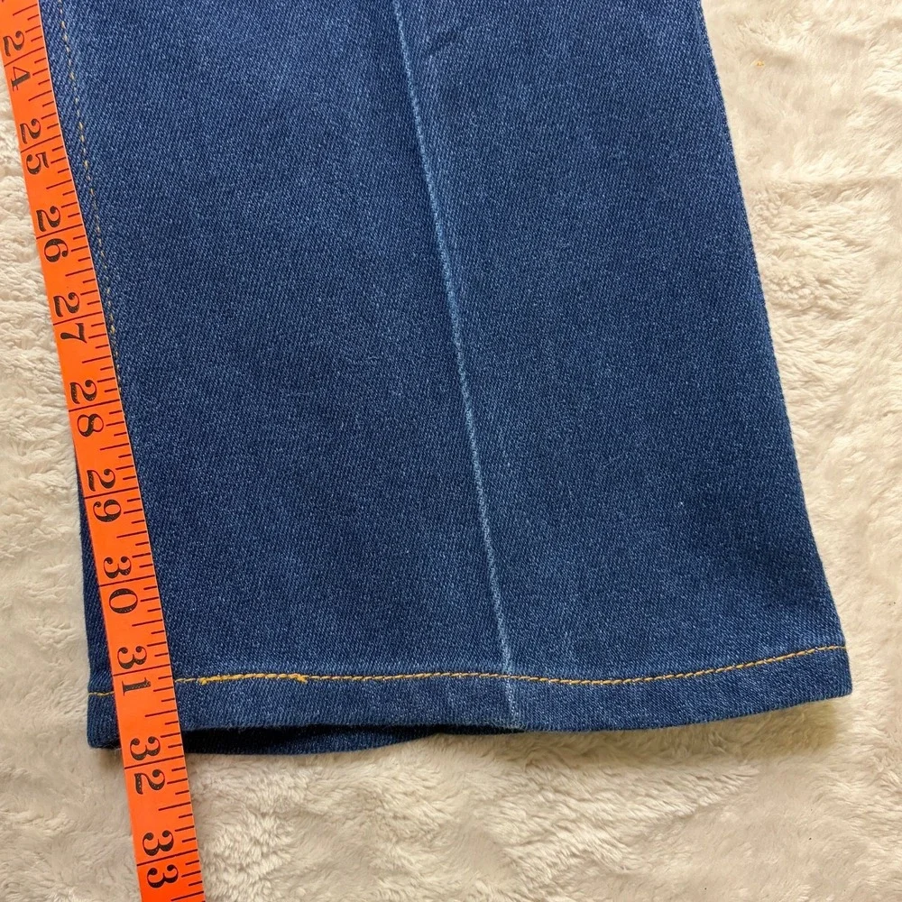 Vtg Levi's 517 Jeans Black Tab Bootcut (Fits 32x32) Blue Cotton Blend Y2K